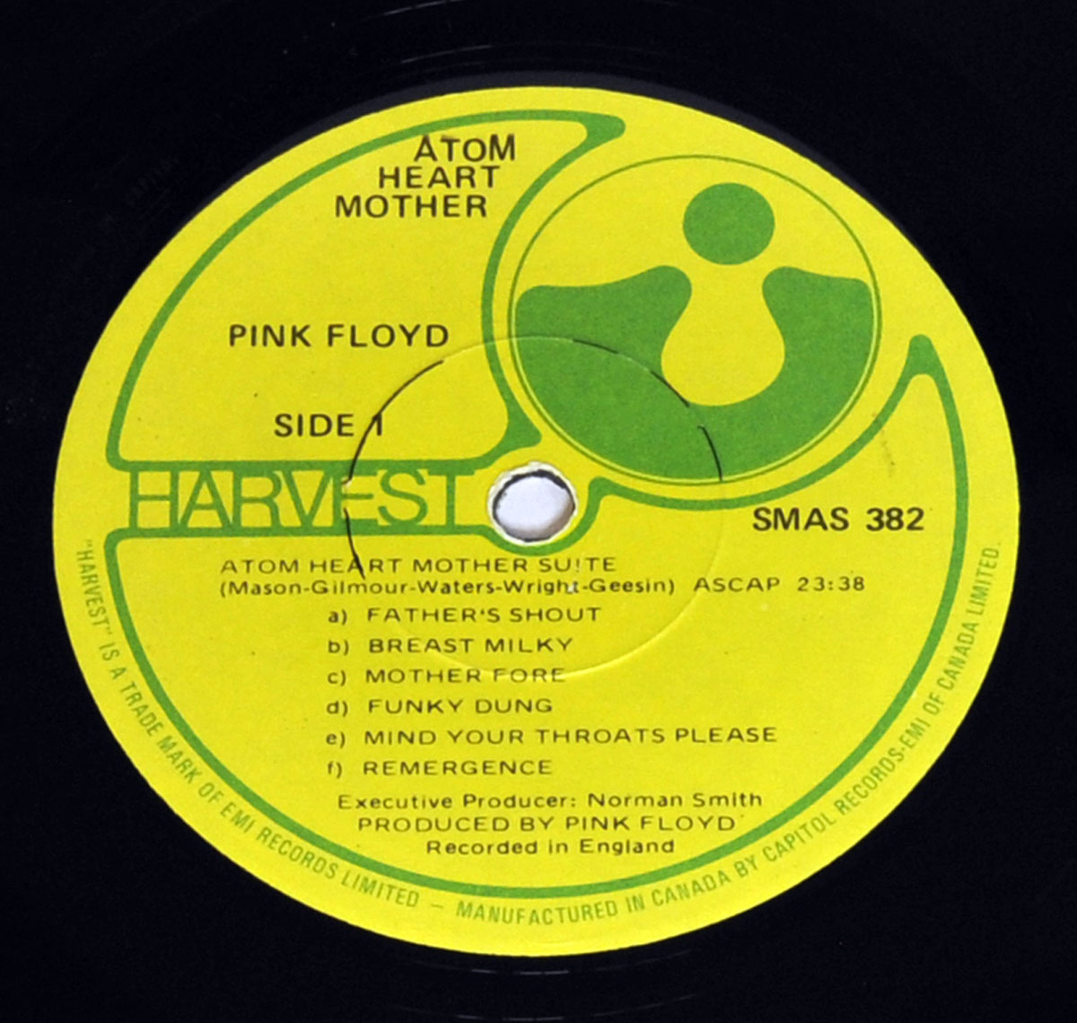 High Resolution Photo #5 PINK FLOYD Atom Heart Canada CA3 